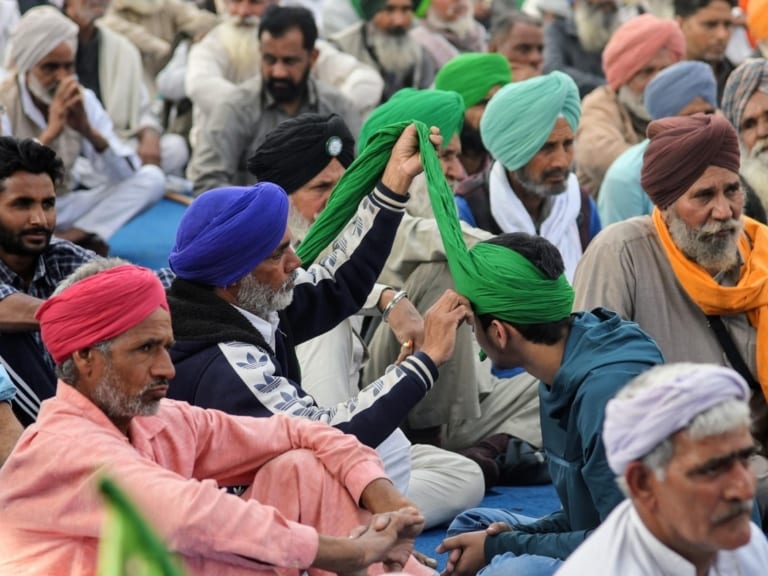 Indian farmer protests