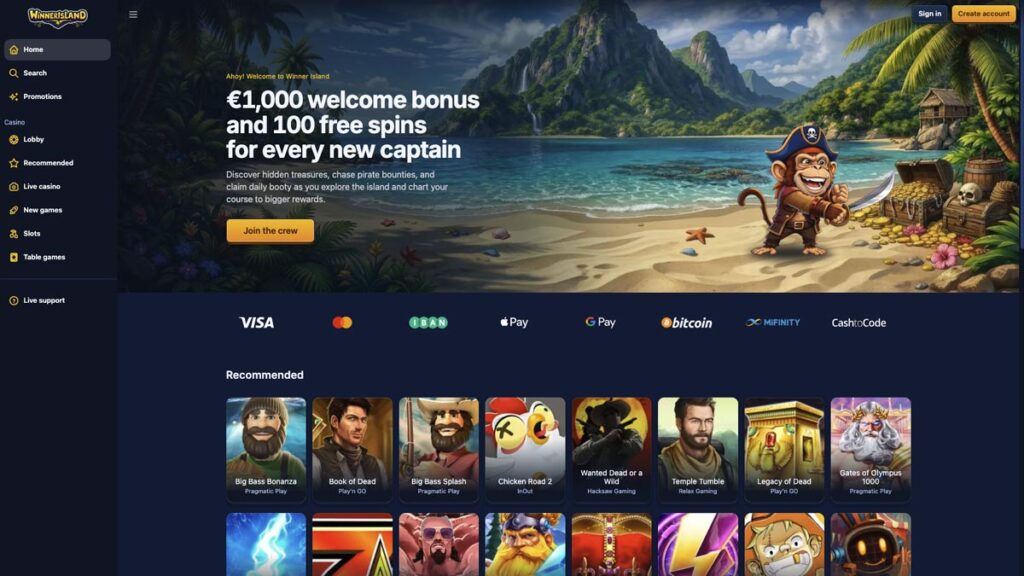 ervaringen met no cruks casino van winner island nederland
